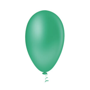 Balão Pera Liso 6.5” Verde Escuro Bello Festas 5×50