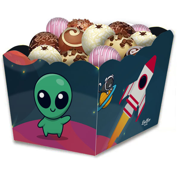 Cachepot Onda Astronauta Bello Festas 8×8