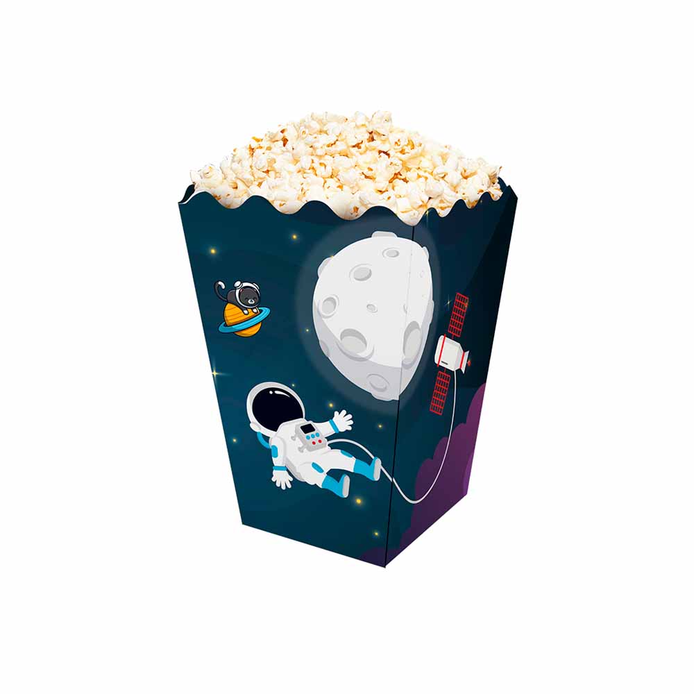 Cachepot Pipoca Astronauta Bello Festas 8×8