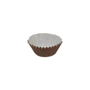Forminha Doce Liso n4 Marrom Bello Festas 8x100