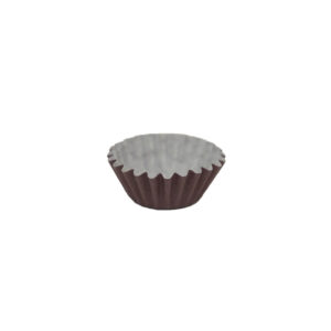 Forminha Doce Liso n5 Marrom Bello Festas 8x100