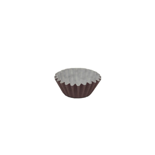 Forminha Doce Liso n6 Marrom Bello Festas 12x100