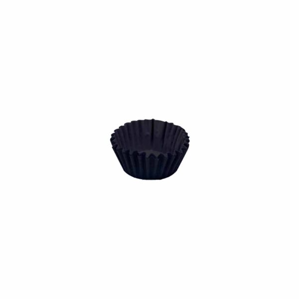 Forminha Doce Liso n5 Preto Bello Festas 8x100