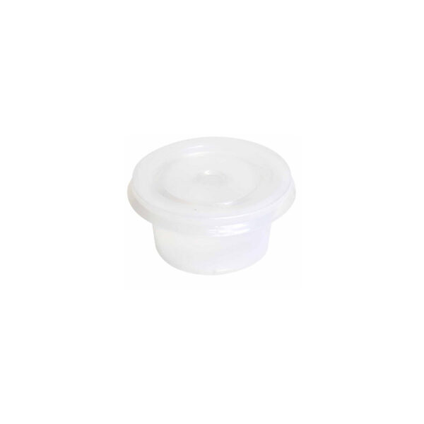 Kit Copo Tampa PS 30mL Transp 18x20