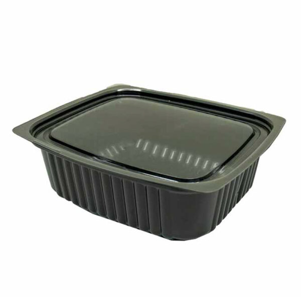 Kit Tampa Pote PET Retangular 1000mL 8x10