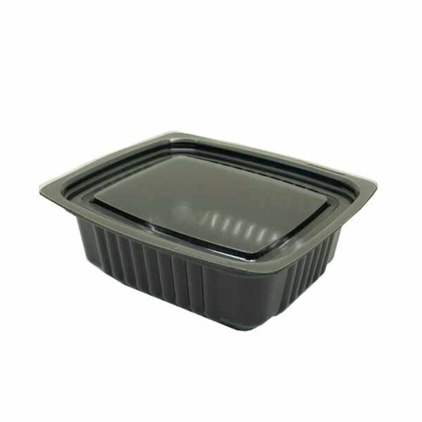 Kit Tampa Pote PET Retangular 750mL 8x10