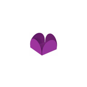 Porta Forminha Liso Roxo Bello Festas 12x40