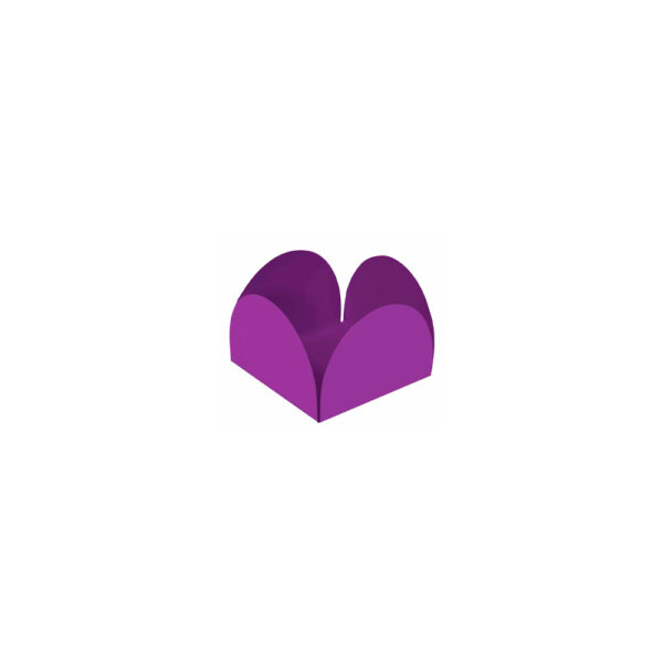 Porta Forminha Liso Roxo Bello Festas 12x40