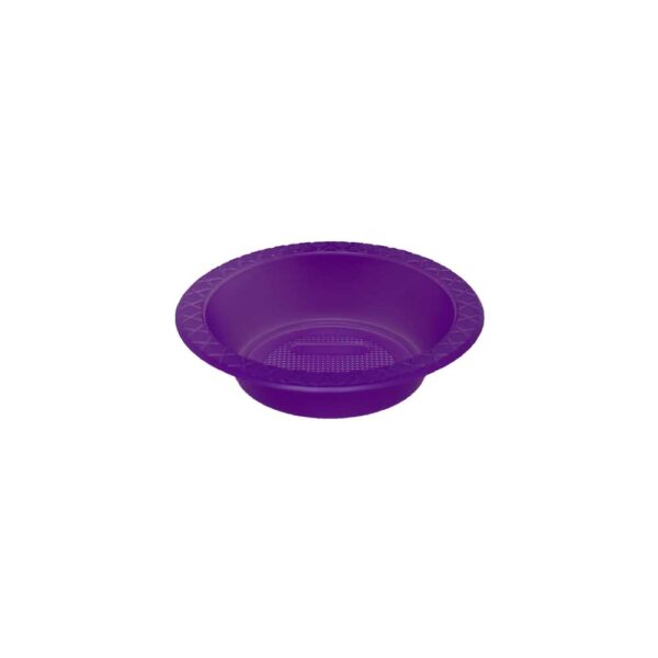 Prato PS 12 Fundo Roxo Perolado Bello Festas 100x10