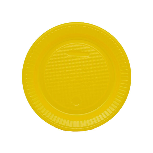 Prato PS 15 Raso Amarelo Perolado Bello Festas 50x10
