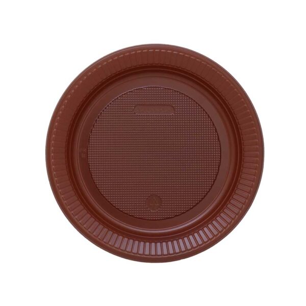 Prato PS 18 Raso Marrom Bello Festas 50x10
