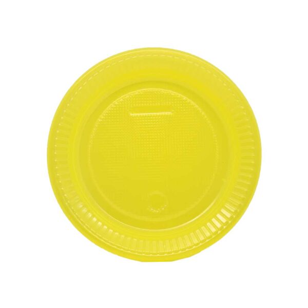 Prato PS 15 Raso Neon Amarelo Bello Festas 50x10
