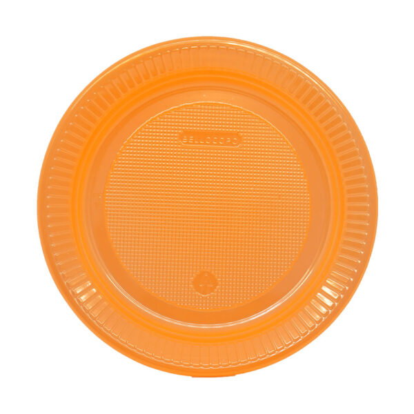 Prato PS 18 Raso Neon Laranja Bello Festas 50x10