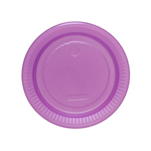 Prato PS 18 Raso Roxo Perolado Bello Festas 50x10