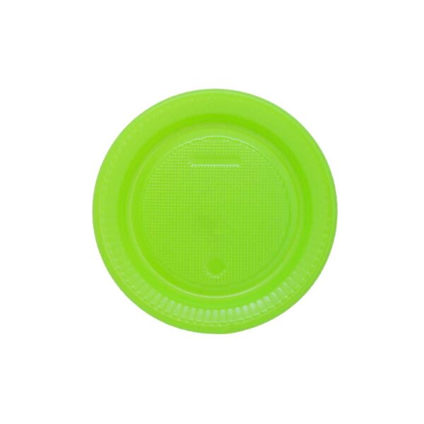 Prato PS 15 Raso Verde Limão Bello Festas 50x10