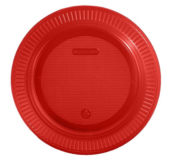 Prato PS 18 Raso Vermelho Bello Festas 50x10