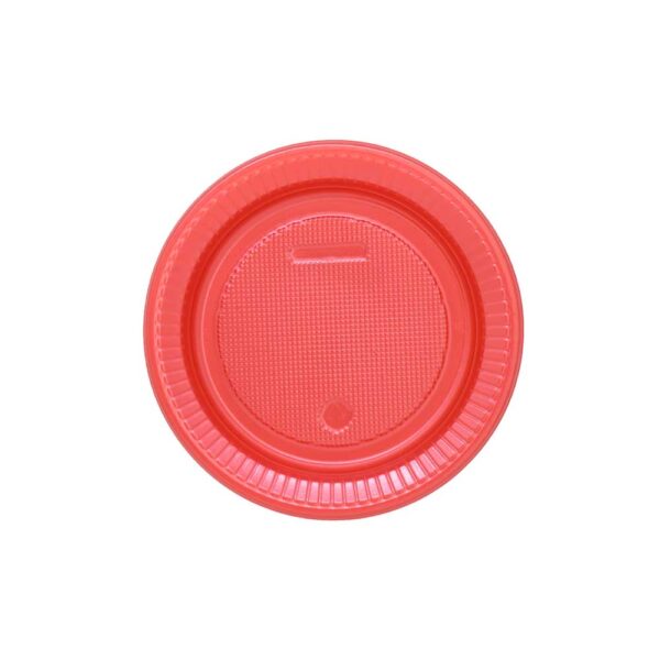 Prato PS 15 Raso Vermelho Perolado Bello Festas 50x10