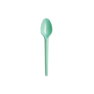 Colher Sobremesa PS Verde Menta Bello Festas 20x50