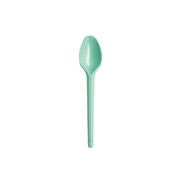 Colher Sobremesa PS Verde Menta Bello Festas 20x50