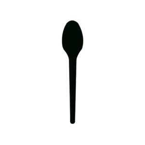 Colher Sobremesa PS Preto Bello Festas 20x50
