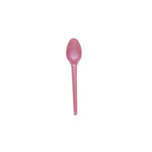 Colher Sobremesa PS Rosa Perolado Bello Festas 20x50