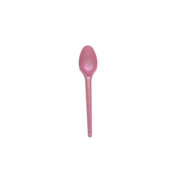 Colher Sobremesa PS Rosa Perolado Bello Festas 20x50