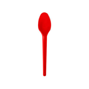 Colher Sobremesa PS Vermelho Bello Festas 20x50