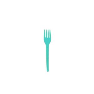 Garfo Sobremesa PS Azul Tiffany Bello Festas 20x50