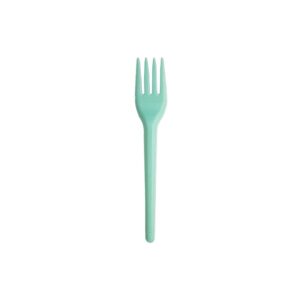 Garfo Sobremesa PS Verde Menta Bello Festas 20x50