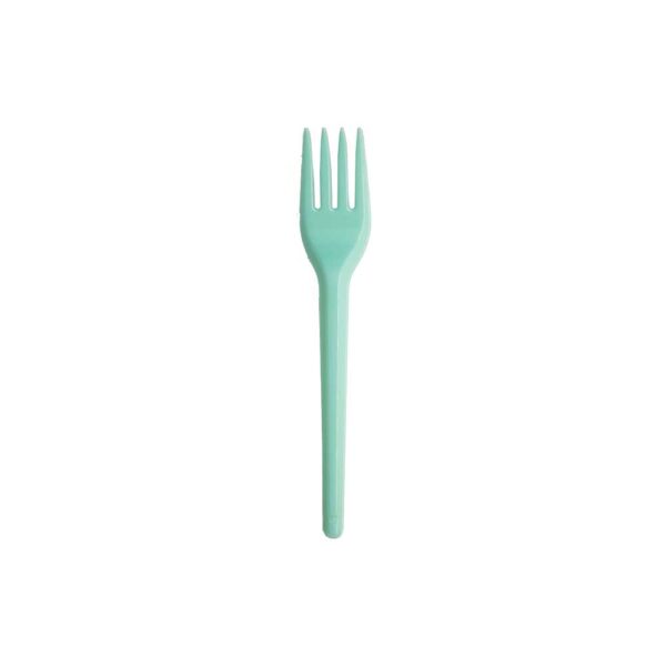 Garfo Sobremesa PS Verde Menta Bello Festas 20x50