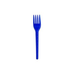 Garfo Sobremesa PS Neon Azul Bello Festas 20x50