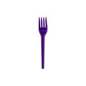 Garfo Sobremesa PS Neon Roxo Bello Festas 20x50