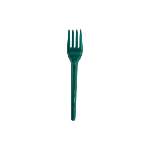 Garfo Sobremesa PS Neon Verde Bello Festas 20x50