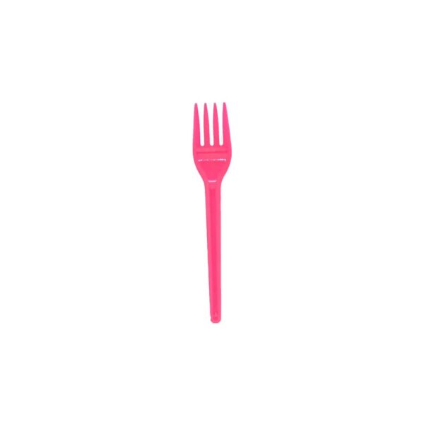 Garfo Sobremesa PS Pink Bello Festas 20x50