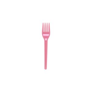 Garfo Sobremesa PS Rosa Perolado Bello Festas 20x50