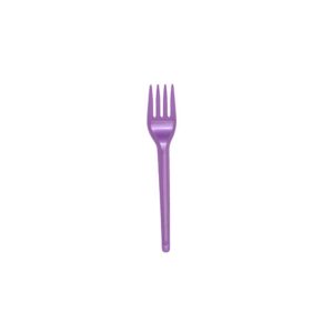 Garfo Sobremesa PS Roxo Perolado Bello Festas 20x50