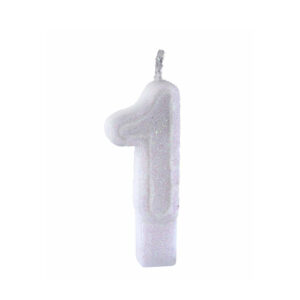 Vela Big 1 Branco Bello Festas 10x1