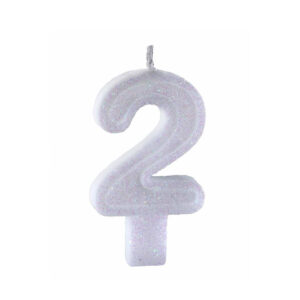 Vela Big 2 Branco Bello Festas 10x1