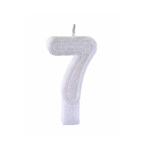 Vela Big 7 Branco Bello Festas 10x1