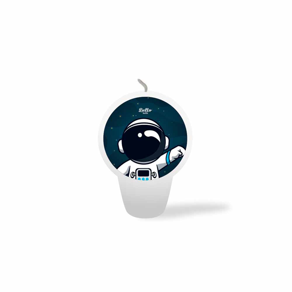 Vela Astronauta Bello Festas 5×1
