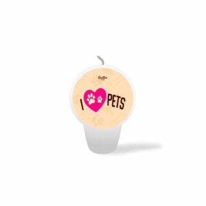 Vela Pets Bello Festas 5x1