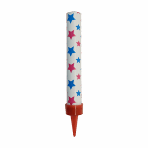 Vela Fonte Estrelar Azul Claro Bello Festas 10×1