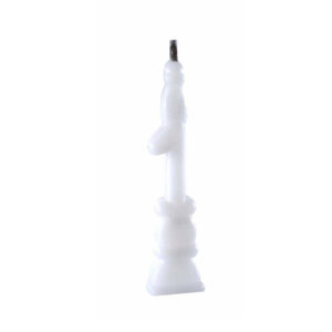 Vela 1 Branco Bello Festas 10x1