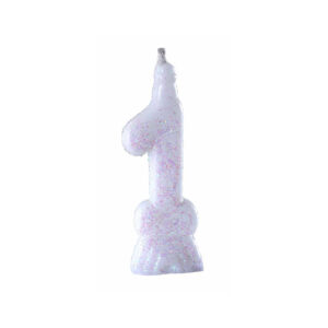 Vela Super 1 Branco Bello Festas 10x1