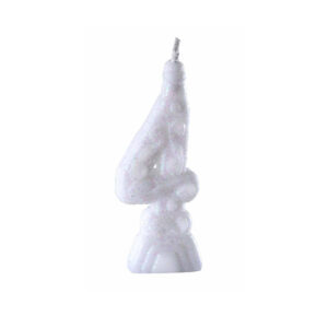 Vela Super 4 Branco Bello Festas 10x1