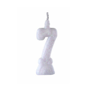 Vela Super 7 Branco Bello Festas 10x1