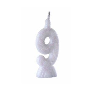 Vela Super 9 Branco Bello Festas 10x1