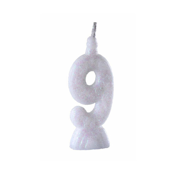 Vela Super 9 Branco Bello Festas 10x1